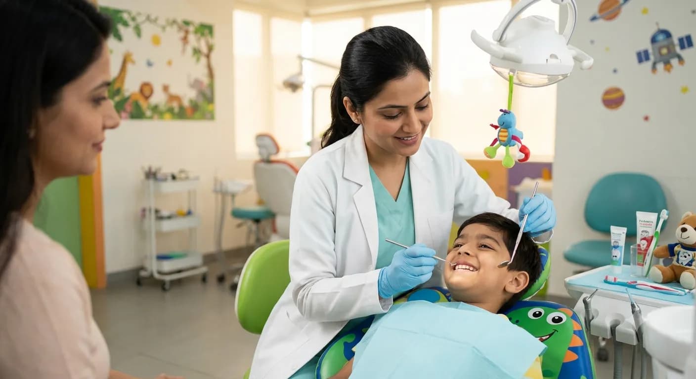 Dental sealants for children guide by pediatric dentist Dr. Nikita Sharma in Ajmer